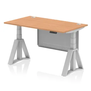 Air Height Adjustable Desk With Cable Ports