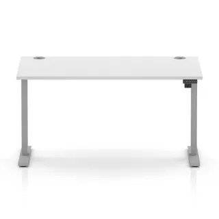 Air Lite Height Adjustable Desk With Cable Ports