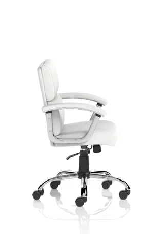 Desire Medium Back Leather Executive Office Chair with Arms