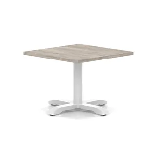 EE - Italia Square Coffee Table With Cross Base