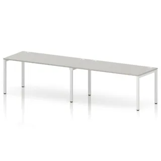Impulse Single Row Bench Desk - 2 Person