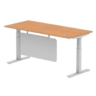 Air Height Adjustable Desk With Cable Ports