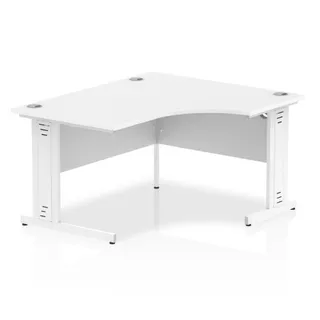 Impulse Crescent Desk Cable Managed Leg