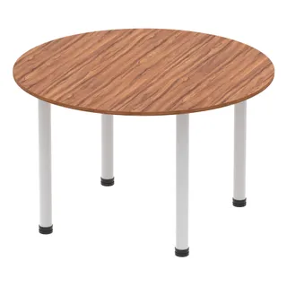 Impulse Round Table With Post Leg