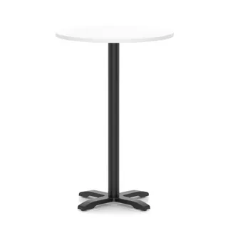 EE - Italia Round Poseur Table With Cross Base