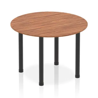 Impulse Round Table With Post Leg
