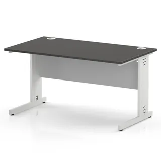 Impulse Straight Desk Cable Managed Leg
