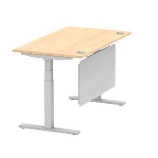 Air Height Adjustable Desk With Cable Ports