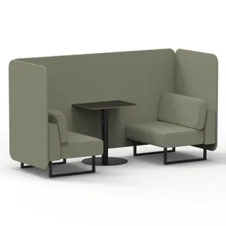 Brixworth Bench Booth in Single Tone