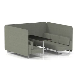 Brixworth Bench Booth in Single Tone