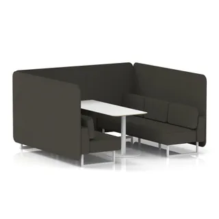 Brixworth Bench Booth in Single Tone