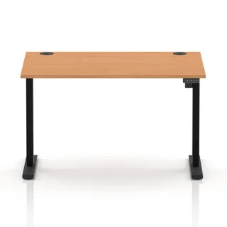 Air Lite Height Adjustable Desk With Cable Ports