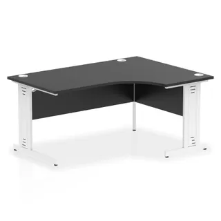 Impulse Crescent Desk Cable Managed Leg