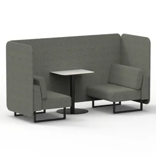 Brixworth Bench Booth in Single Tone