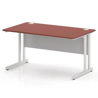 Impulse Straight Desk Cantilever Leg