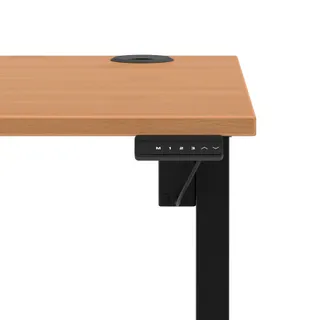 Air Lite Height Adjustable Desk With Cable Ports