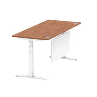 Air Height Adjustable Desk With Cable Ports
