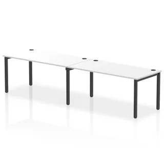 Impulse Single Row Bench Desk - 2 Person
