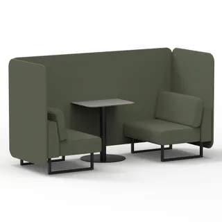 Brixworth Bench Booth in Single Tone