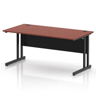 Impulse Straight Desk Cantilever Leg