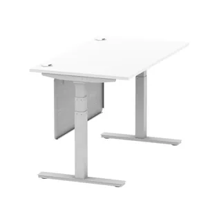Air Height Adjustable Desk With Cable Ports