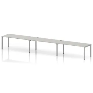 Impulse Single Row Bench Desk - 3 Person