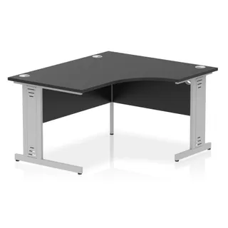 Impulse Crescent Desk Cable Managed Leg