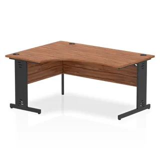 Impulse Crescent Desk Cable Managed Leg