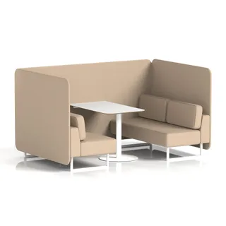 Brixworth Bench Booth in Single Tone