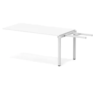 Evolve Plus Single Row Bench Desk Extension Kit