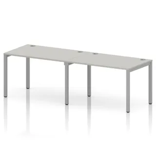 Impulse Single Row Bench Desk - 2 Person