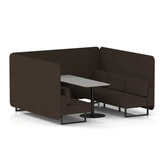Brixworth Bench Booth in Single Tone