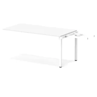 Evolve Plus Single Row Bench Desk Extension Kit