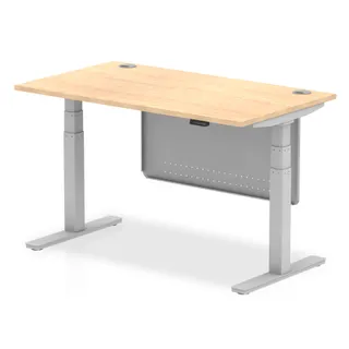 Air Height Adjustable Desk With Cable Ports