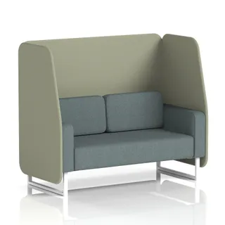 Brixworth Open Booth in Two Tone
