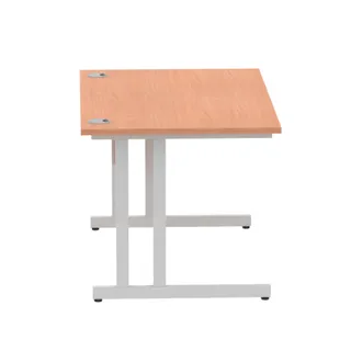 Impulse Straight Desk Cantilever Leg