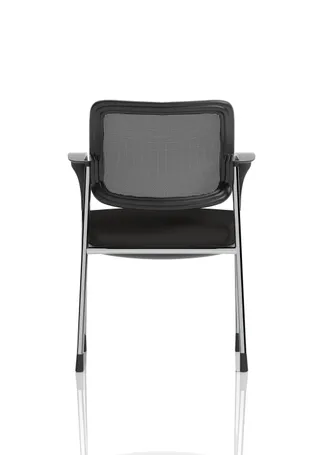 Brunswick Deluxe Medium Back Stacking Visitor Office Chair with Arms