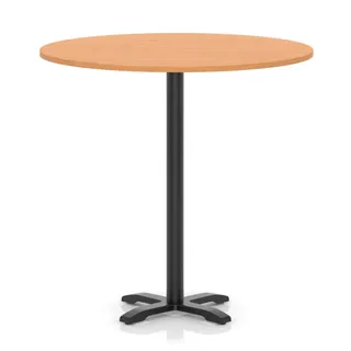 EE - Italia Round Poseur Table With Cross Base
