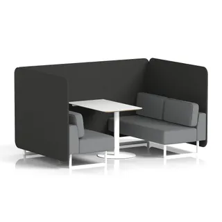 Brixworth Bench Booth in Two Tone