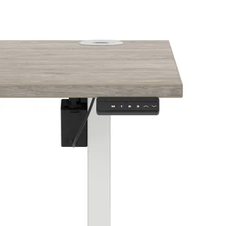 Air Lite Height Adjustable Desk With Cable Ports