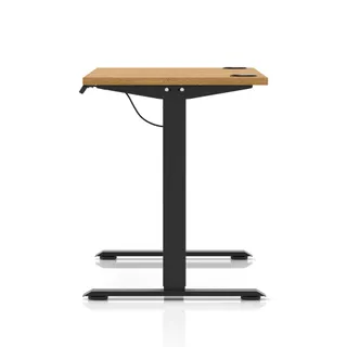 Air Lite Height Adjustable Slimline Desk With Cable Ports