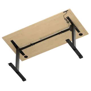 Air Lite Height Adjustable Desk With Cable Ports