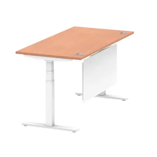 Air Height Adjustable Desk With Cable Ports
