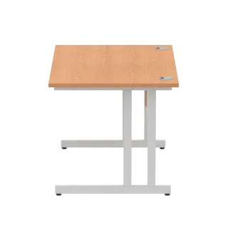 Impulse Straight Desk Cantilever Leg