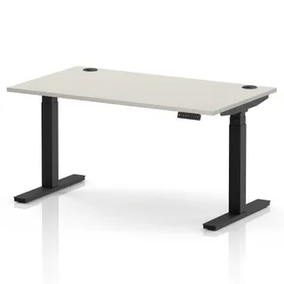 Air Height Adjustable Desk With Cable Ports