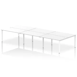 Impulse B2B Bench Desk - 6 Person