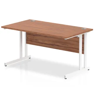 Impulse Straight Desk Cantilever Leg