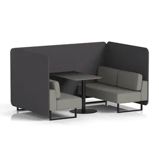 Brixworth Bench Booth in Two Tone