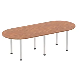 Impulse Boardroom Table With Post Leg