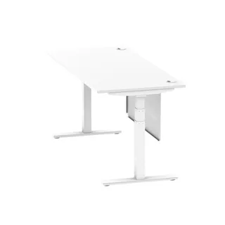 Air Height Adjustable Desk With Cable Ports